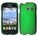 Compatible With Samsung© Galaxy Ace Style S765C - Rubberized Hard Snap-On Cover - Dark Green RP