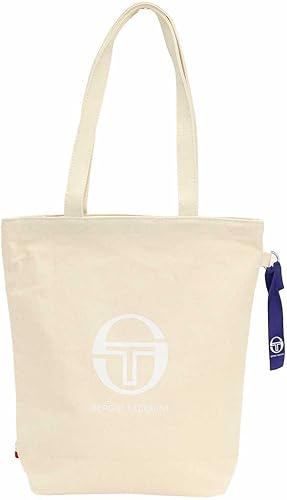 Amazon セルジオタッキーニ Sergio Tacchini トートバッグ 帆布トート サブバッグ メンズ レディース St01 ホワイト シューズ バッグ
