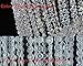 FlavorThings 2 Tiers Clear Beaded Hanging Chandelier Light Fixture W8.5 X H20.5 Great idea for Wedding Chandeliers Centerpieces Decorations and Any Event Party Home Decor (Clear Non-Iridescent)