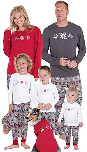 Inverlee Christmas Family Matching Christmas Pajamas PJs Sets Outfits Sleepwear