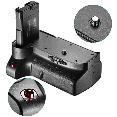 Neewer Vertical Battery Grip for Nikon D3400 DSLR Camera with 2 Pieces
