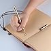 SMOOTHERPRO Solid Brass for Gift School Office with Clip G5 Refill EDC Smooth Writing Pen Sanded Glossy