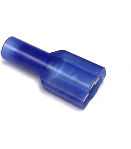 1000-Pack 12-10 Gauge Nylon Female Quick Disconnect .250 Connectors – 225FWY