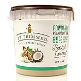Powdered Peanut Butter (TOASTED COCONUT) 1 LB Container, By: PB Trimmed