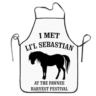 Parks And Recreation Li'l Sebastian Fashion Baking The Character Apron