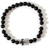 Opalencian Healing Crstay Beaded Gemstone Bracelet for Men Colorful Stone Bracelets for Protection Lucky Boho Accessories Jewelry Gifts