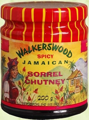 SPICY JAMAICAN SORREL CHUTNEY (1 JAR) - Thumbnail 3