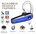 eGe Seed_BB Bluetooth Headset, Wireless Earpiece w/ Mute Switch and Mic for Office/Driving Call