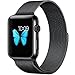 OROBAY Apple Watch Band 38mm 42mm, Stainless Steel Milanese Mesh Loop Magnetic Closure Clasp Apple Watch Wristband Strap for Apple iWatch Series 3, Series 2, Series 1 Sports&Edition …