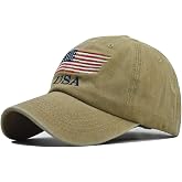 Washed American Flag Baseball Cap Adjustable Sun Dad Gift Hats for Unisex | retro USA flag baseball cap, vintage Trucker Hat, classic american patriotic, casual unisex dad hat, outdoor sun protection