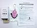 Light Pink Mini Loud Personal Staff Panic Rape Attack Safety Security Keyring Keychain Alarm with Torch 140DB