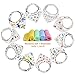 GHB Baby Bibs 10Pcs Baby Drool Bib Bandana Bibs Good for Babies