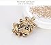 Elegant Colorful Rhinestones Craft Corsage Hat Brooch Pin for Xmas Christmas