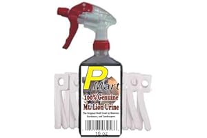 PMART The Pee Mart - Mountain Lion Urine Scent Tag Combo 16 oz E-Z Trigger Spray. Full Strength!
