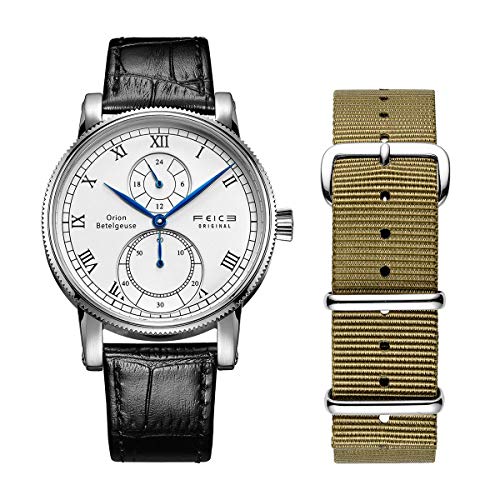 FEICE Men's Watches Casual Sport Watch Japanese Quartz Watches for Men Fashion Leather Nylon Band Wristwatch #FS306