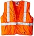 Viking FR Hi Vis Orange Safety Vest - Fire Resistant Class 2 Reflective Vest with Pockets, ANSI/ISEA and CSA Compliant, Fluorescent Orange - Large/X-Large