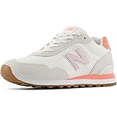 New Balance Women's 515, Reflection/Rose Sugar/Sunfade Red/White, 7 Wide