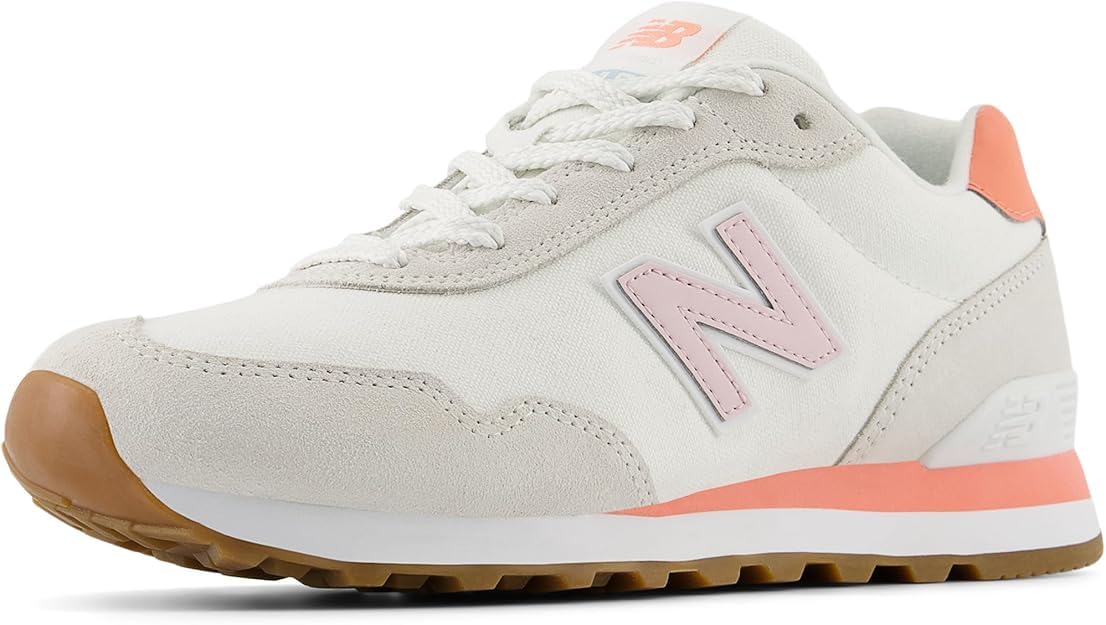 New Balance Women's 515, Reflection/Rose Sugar/Sunfade Red/White, 6.5 Wide Image New Balance Women's 515, Reflection/Rose Sugar/Sunfade Red/White, 6.5 Wide Image