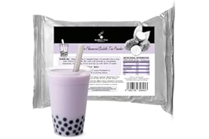 Taro Tea Powder for Bubble Tea 200 Grams - Taro Powder Makes 7 Servings- Premium Taro Milk Tea Ingredients - Gluten Free, Lac