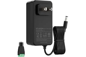 BTF-LIGHTING 24V3A Power Adapter ETL Certified 100-240V AC to 24V DC 3A Transformer Power Supply Converter Input with 5.5x2.1