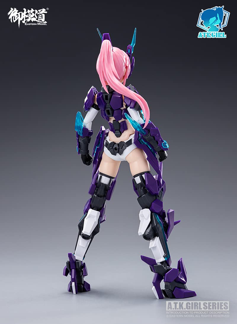 HiPlay Eastern Model 1/12 Scale Action Figures, Assemble Model Kits, A.T.K. Girl Series- Anime Style Figure Full Set (God of East: Azure Dragon)