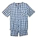 Hanes Big and Tall Short Sleeve Short Leg Pajama Set