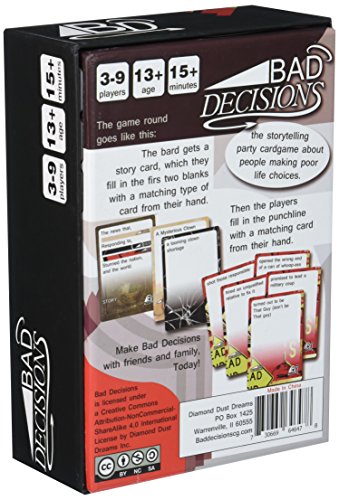 Bad Decisions the Hit New Party Game