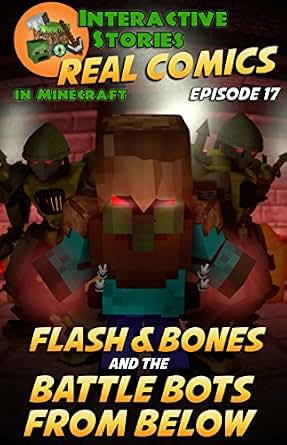 Amazing Minecraft Comics Flash and Bones and Agramons Nether Fortress The Greatest Minecraft Comics for Kids Real Comics in Minecraft  Flash and Bones Book 10