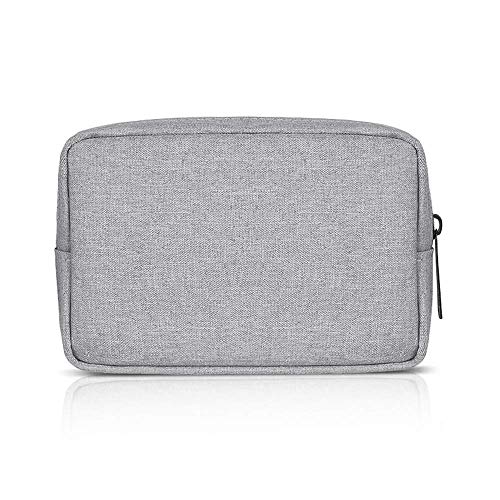Electronic Accessories Bag,Digital Gadget Organizer Case,Nylon Travel Gear Storage Carrying Sleeve Pouch for Cable,USB,Earphones,Portable Hard Drives,Power Banks,Adapters or Camera Accessories