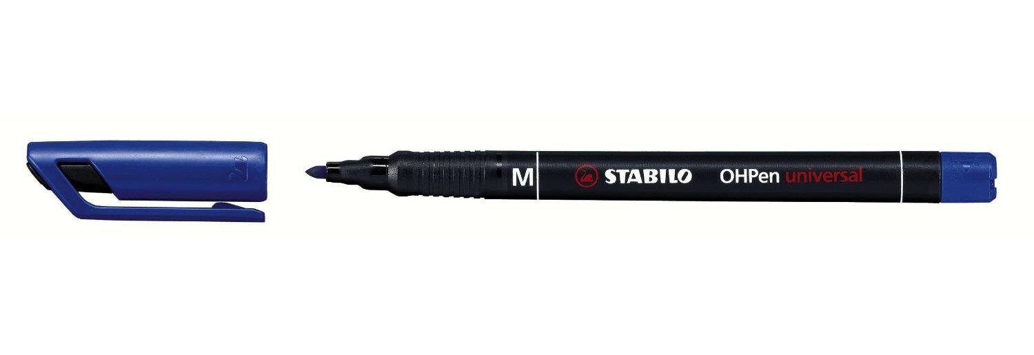 Stabilo 1 mm Permanent Marker - Blue
