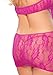 Leg Avenue Women's Sexy Plus Size Keyhole Lace Chemise and Panty Lingerie Set