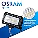 DJI 4X4 LED Pods 2Pcs 5'' 72w LED Light Bar OSRAM Flood Beam Driving Lights Off Road LED Cubes Work Light Bar for Trucks Jeep ATV UTV SUV Boat Marine, 2 Years Warranty