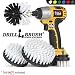 Drillbrush Automotive Soft White Drill Brush - Leather Cleaner - Car Wash Kit - Car Cleaning Supplies - Wheel Cleaner Brush - Car Detailing Kit - Car Carpet - Interior, Vinyl, Seat Cleaner primary