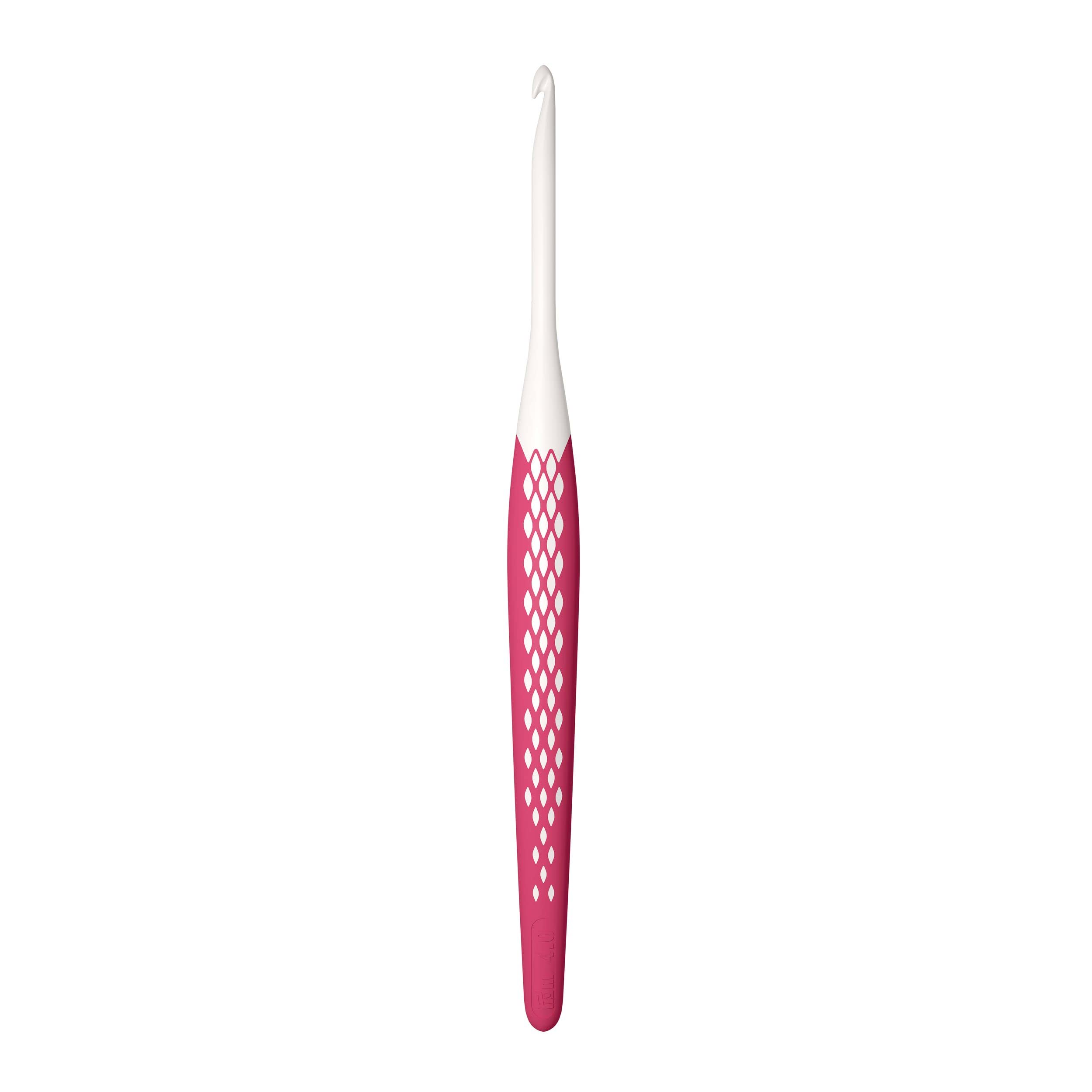 Prym - Prym Ergonomics (16cm, 4.00mm) Wool Crochet Hook - 1 Count