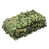 NINAT Camo Netting 10x10ft Woodland Camouflage Net For Camping Military Hunting Shooting Sunscreen Nets