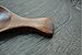 Antrader 10Pcs Wooden Small Spoons Condiment Sugar Tea Leaf Milk Powder Scale Teaspoons Measuring Scoop Seasoning Salt Spoon Mini