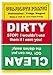 Dishwasher Magnet Clean Dirty Sign, Strong Clean and Dirty Magnet for Dishwasher (Green and Red)