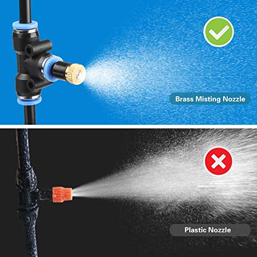 Mister System for Outside Patio Misting Cooling System 50 FT (15M