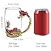 NBHUZEHUA Glass Coffee Mug Xmas Christmas Gifts for Mom Grandma Women Her Friends Wife Teacher Coworker