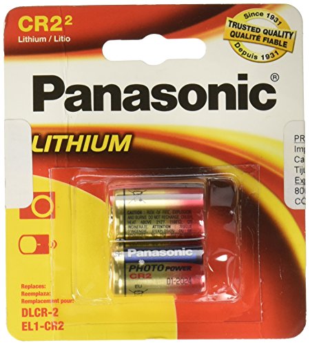 Panasonic 3-Volt Photo Lithium Battery (CR-2PA2B)