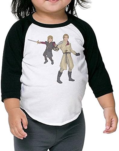 Boys GirlsGame Of Thrones Tyrion Lannister 3/4-Sleeve Baseball Tee Shirt 4 Toddler