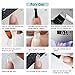 TOMICCA 60ML Polygel Nail Builder Poly Gel Nail Extension Gel Nail Enhancement Nail Thickening Solutions (Petal)