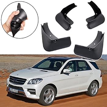 Amazoncom Mud Flaps For Mercedes Benz Ml350400 W166 2012