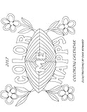 2017 Coloring Calendar by 