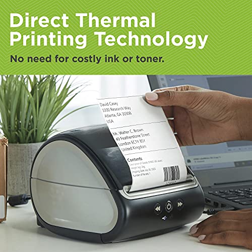 DYMO LabelWriter 5XL Label Printer, Automatic Label Recognition, Prints