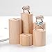 Bocar Natural Wood 5 PCS Cylinder Ring Display Stand (MT-5Z)