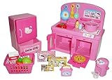 Hello Kitty Kitchen Play Set Miniature Toy Preschool Girl Role Play