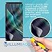 ILLUMI AquaShield Screen Protector Compatible with Samsung Galaxy Note 8 (2-Pack)(Compatible with Cases) No-Bubble High Definition Clear Flexible TPU Film
