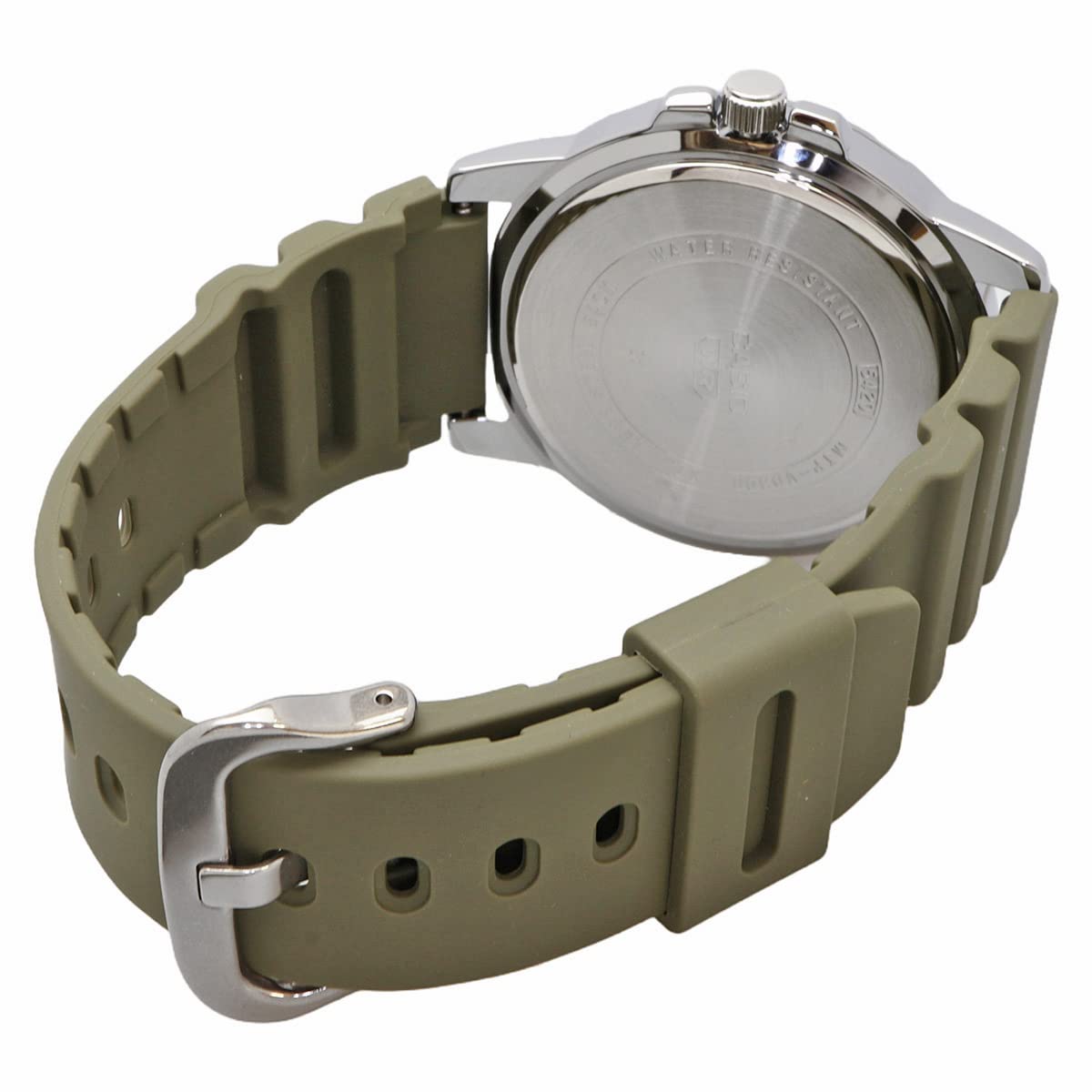 [カシオ] CASIO スタンダード アナログ クオーツ メンズ 腕時計 MTP-VD01-3EV ミリタリー オリーブ 海外モデル [並行輸入品]