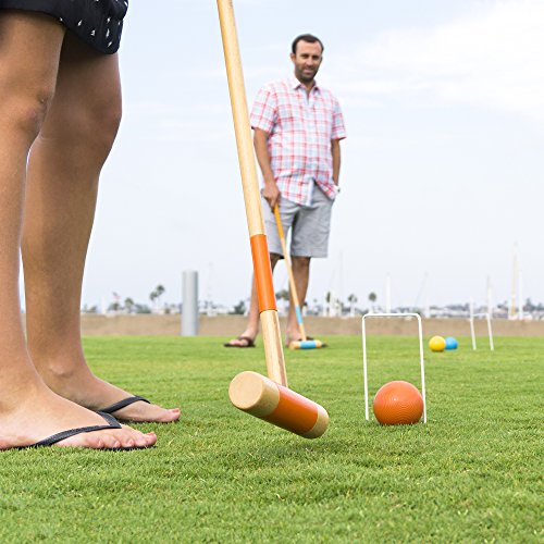 GoSports Deluxe Croquet Set Full Size for Adults & Kids Pricepulse